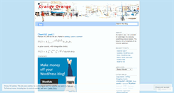 Desktop Screenshot of orangesquared.wordpress.com