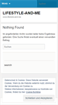 Mobile Screenshot of lifestyleandme.wordpress.com