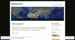Desktop Screenshot of findingfranzi.wordpress.com