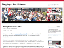 Tablet Screenshot of amdiabetesin.wordpress.com