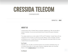 Tablet Screenshot of cressidatelecom.wordpress.com