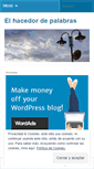 Mobile Screenshot of elhacedordepalabras.wordpress.com