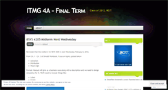 Desktop Screenshot of itmg1a.wordpress.com