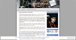 Desktop Screenshot of nerdsworld.wordpress.com