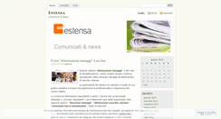 Desktop Screenshot of estensa.wordpress.com
