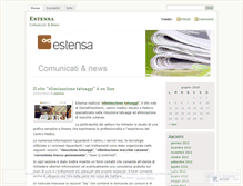 Tablet Screenshot of estensa.wordpress.com