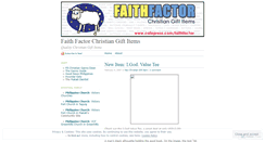 Desktop Screenshot of faithfactor.wordpress.com