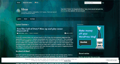 Desktop Screenshot of fdeas.wordpress.com