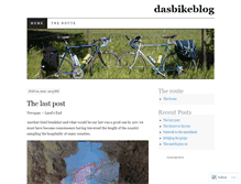 Tablet Screenshot of dasbikeblog.wordpress.com