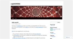 Desktop Screenshot of capitolhilldc.wordpress.com
