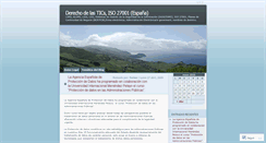 Desktop Screenshot of derechodelastics.wordpress.com