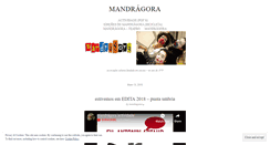 Desktop Screenshot of mandragora79.wordpress.com