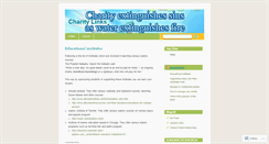 Desktop Screenshot of charitylinks.wordpress.com