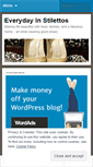 Mobile Screenshot of everydayinstilettos.wordpress.com