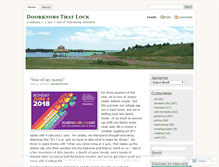 Tablet Screenshot of newdoorknobs.wordpress.com