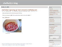Tablet Screenshot of chefkelly.wordpress.com