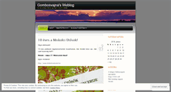 Desktop Screenshot of gombosvajna.wordpress.com