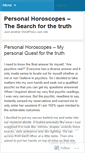 Mobile Screenshot of personalhoroscopes.wordpress.com