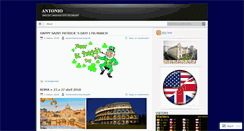 Desktop Screenshot of antoniosecondaryenglish.wordpress.com