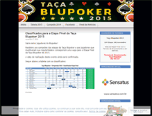 Tablet Screenshot of blupoker.wordpress.com