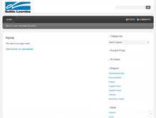 Tablet Screenshot of duthielearning.wordpress.com