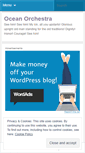 Mobile Screenshot of oceanorchestra.wordpress.com