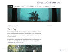 Tablet Screenshot of oceanorchestra.wordpress.com