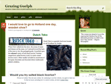 Tablet Screenshot of grazingguelph.wordpress.com