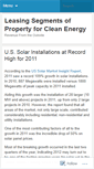 Mobile Screenshot of cleanenergylease.wordpress.com