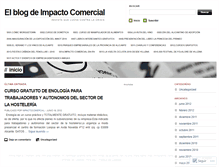 Tablet Screenshot of impactocomercial.wordpress.com