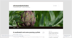 Desktop Screenshot of olivesandartichokes.wordpress.com