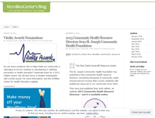 Tablet Screenshot of mcmillencenter.wordpress.com