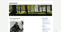 Desktop Screenshot of caminsymas.wordpress.com