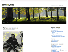 Tablet Screenshot of caminsymas.wordpress.com