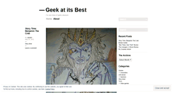 Desktop Screenshot of geekatitsbest.wordpress.com