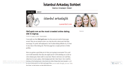 Desktop Screenshot of istanbularkadas.wordpress.com
