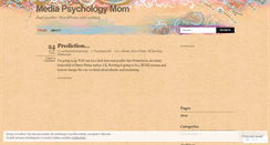 Desktop Screenshot of mediapsychologymom.wordpress.com