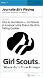 Mobile Screenshot of journalist88.wordpress.com