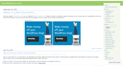 Desktop Screenshot of islandlibraries.wordpress.com