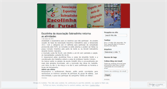 Desktop Screenshot of escolinhadaassociacao.wordpress.com