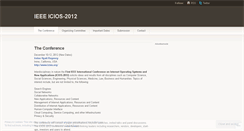 Desktop Screenshot of icios.wordpress.com