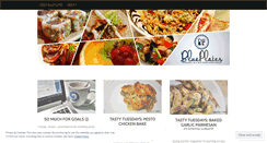 Desktop Screenshot of blueplates.wordpress.com