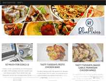 Tablet Screenshot of blueplates.wordpress.com