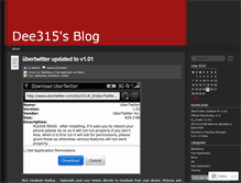 Tablet Screenshot of detha315.wordpress.com