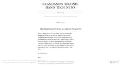 Desktop Screenshot of brandand.wordpress.com