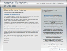 Tablet Screenshot of americancontractorsiniraq.wordpress.com