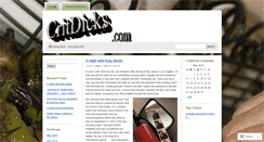 Desktop Screenshot of critdicks.wordpress.com