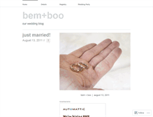 Tablet Screenshot of bemboo.wordpress.com