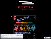 Tablet Screenshot of flostorm.wordpress.com