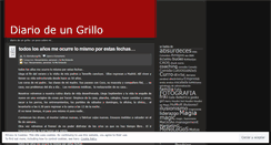 Desktop Screenshot of diariodeungrillo.wordpress.com